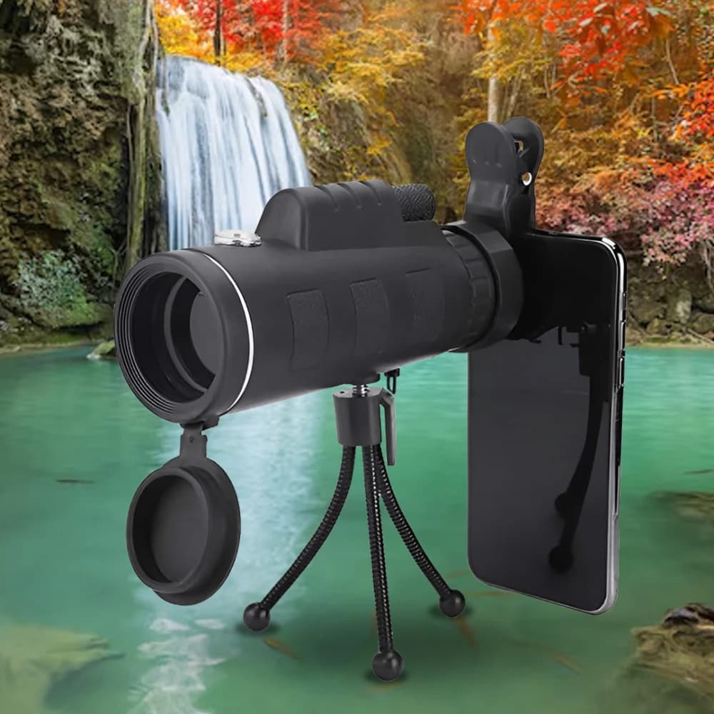 تلسكوب أحادي العدسة عالي الدقة - High Power Monocular Telescope - X40