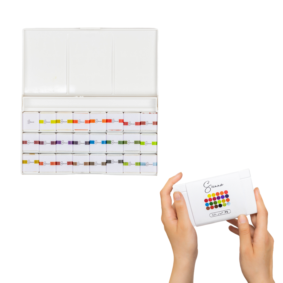 Watercolor palette 24