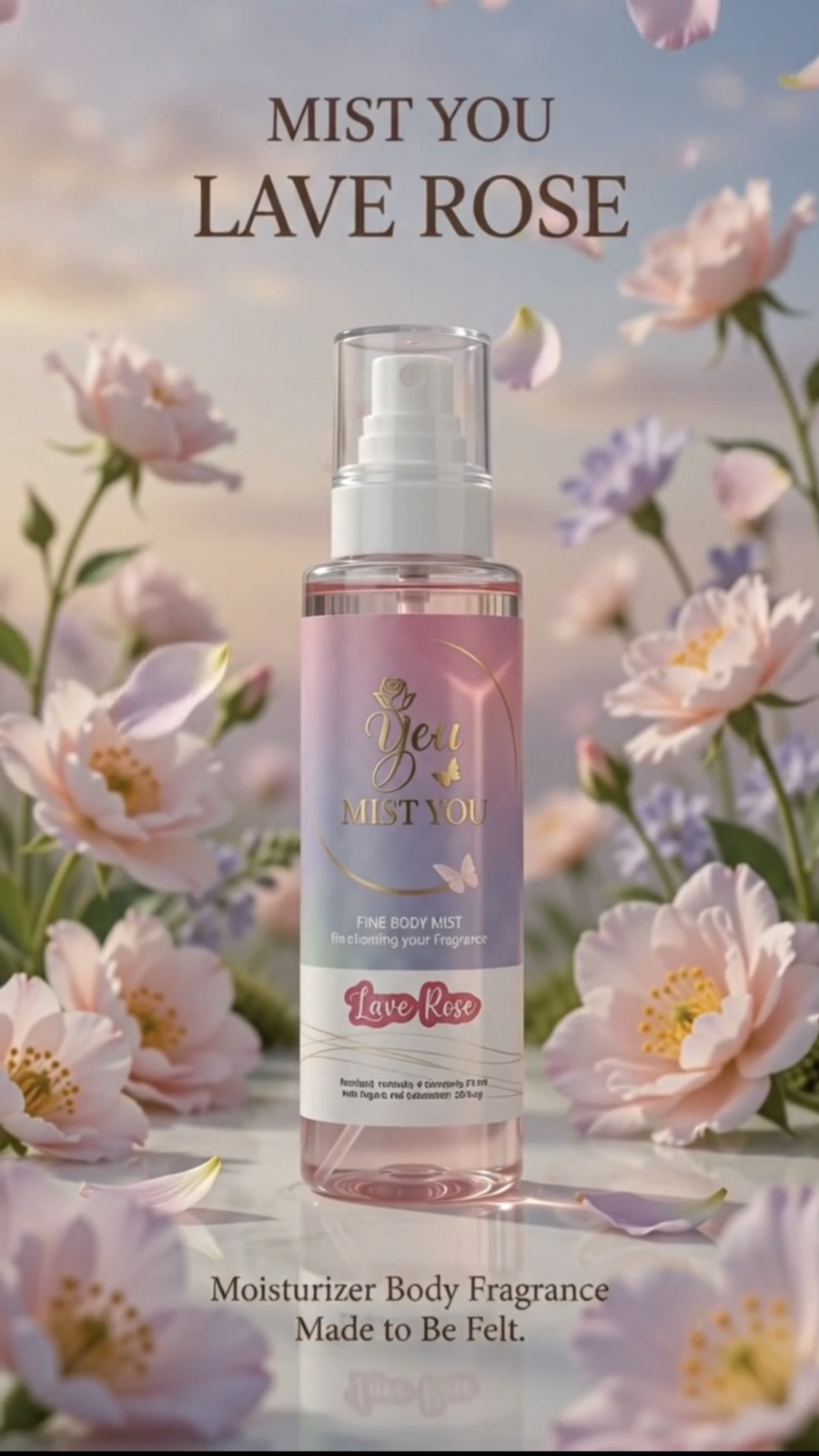 LAVE ROSE — Moisturizing Body Mis