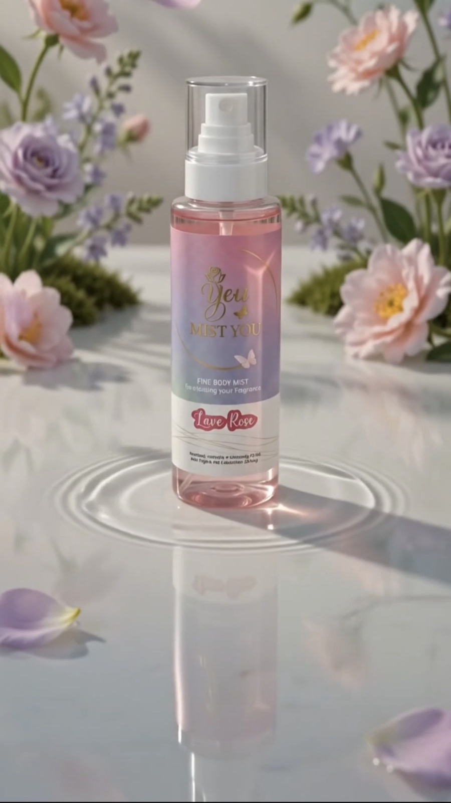 LAVE ROSE — Moisturizing Body Mis