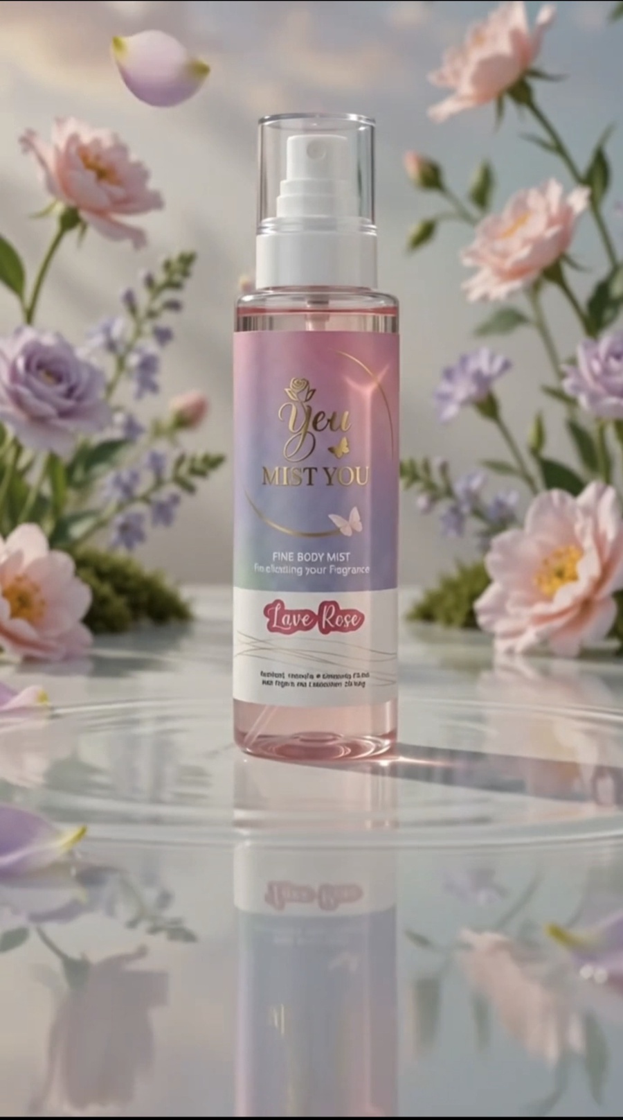 LAVE ROSE — Moisturizing Body Mis