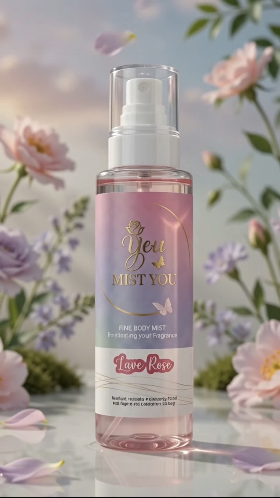 LAVE ROSE — Moisturizing Body Mis