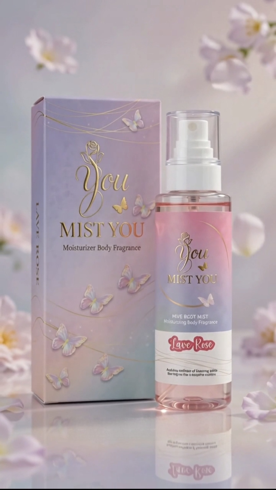 LAVE ROSE — Moisturizing Body Mis