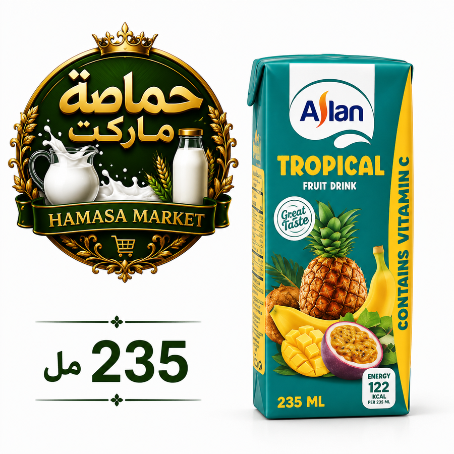 عصير تروبيكال من أصلان - 1 لتر