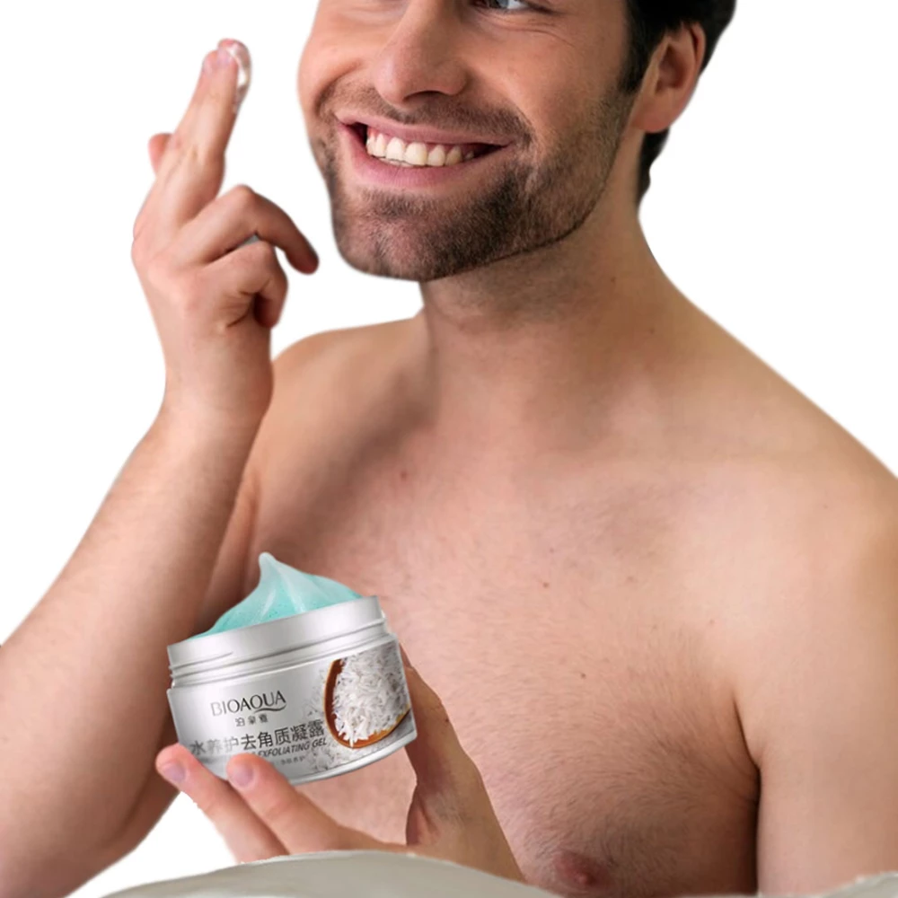 مقشر الوجه الطبيعي بخلاصة الأرز - Bioaqua Rice Exfoliating Gel Body Cream