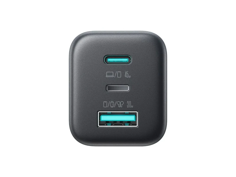JOYROOM Gallium Nitride (Gan) Charger 3-Port (45W) JR-T01 