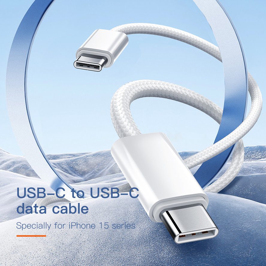 لادنيو داتا كابل تايب - سي - تو - تايب - سي 1متر -65وات -LDNIO Data Cable TYPE-C TO TYPE-C (65W) (1M) - LC901C