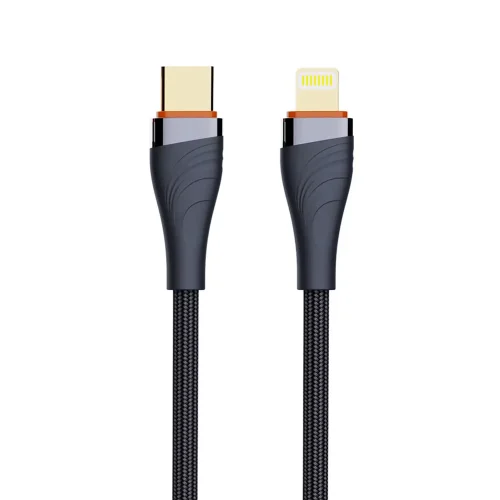 لادنيو فاست تشارجر داتا كابل تايب - سي - تو - لايتينج 1متر -30وات -LDNIO Fast Charging Data Cable TYPE-C TO Lightning (30W) (1000MM) - LC-691i