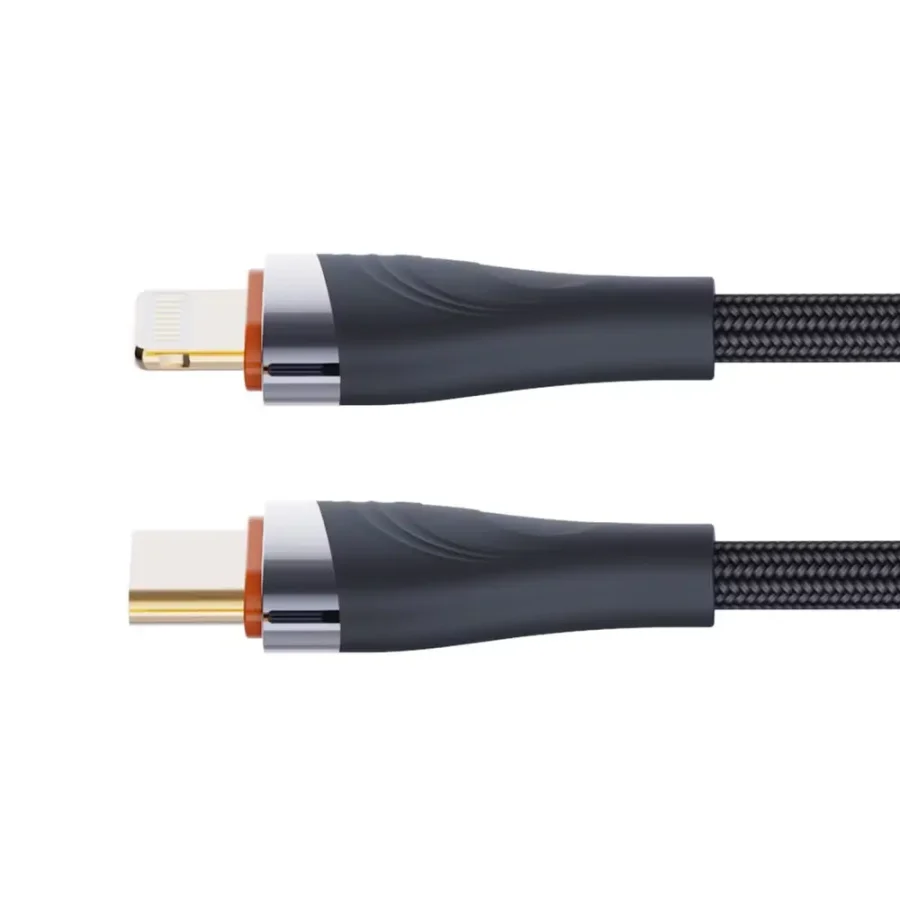 لادنيو فاست تشارجر داتا كابل تايب - سي - تو - لايتينج 1متر -30وات -LDNIO Fast Charging Data Cable TYPE-C TO Lightning (30W) (1000MM) - LC-691i