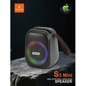 KISONLI  RGB  MUSIC SPEAKER S3 