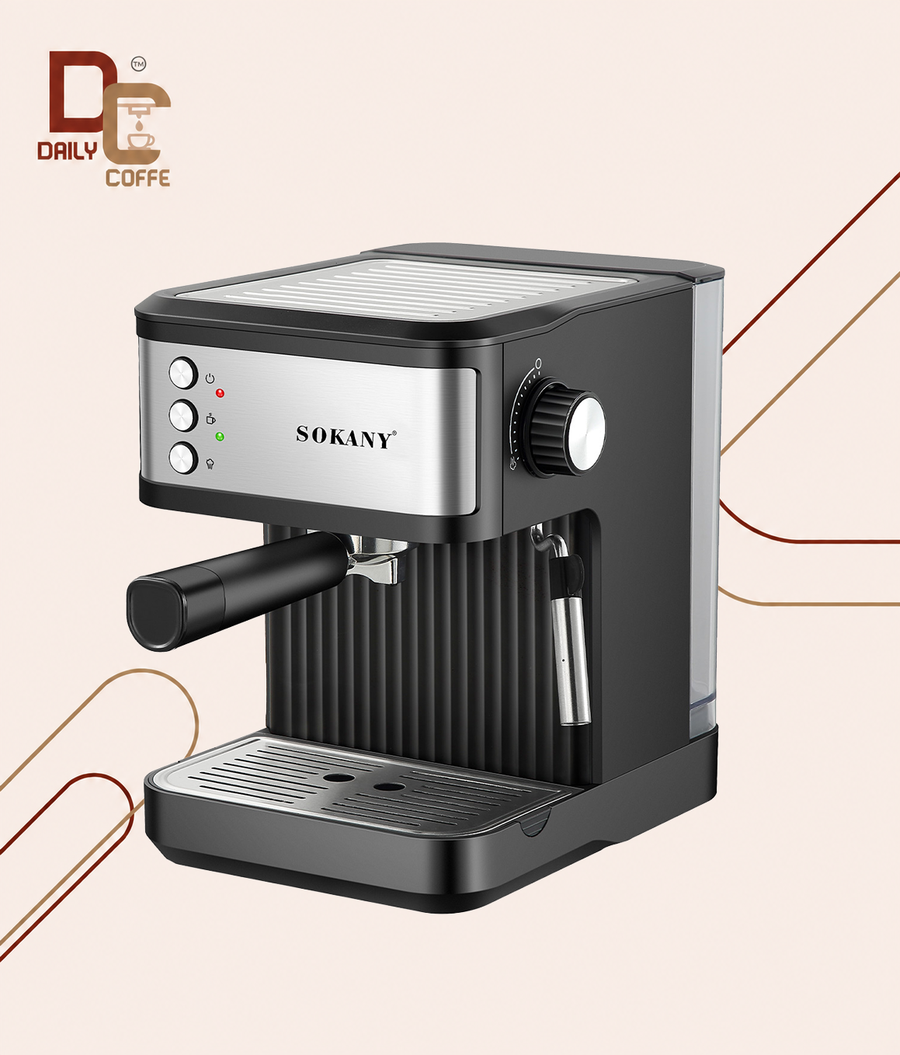 	ماكينة قهوة اسبريسو سوكاني 1.8 لتر 850 وات 15 بار موديل SK-04029