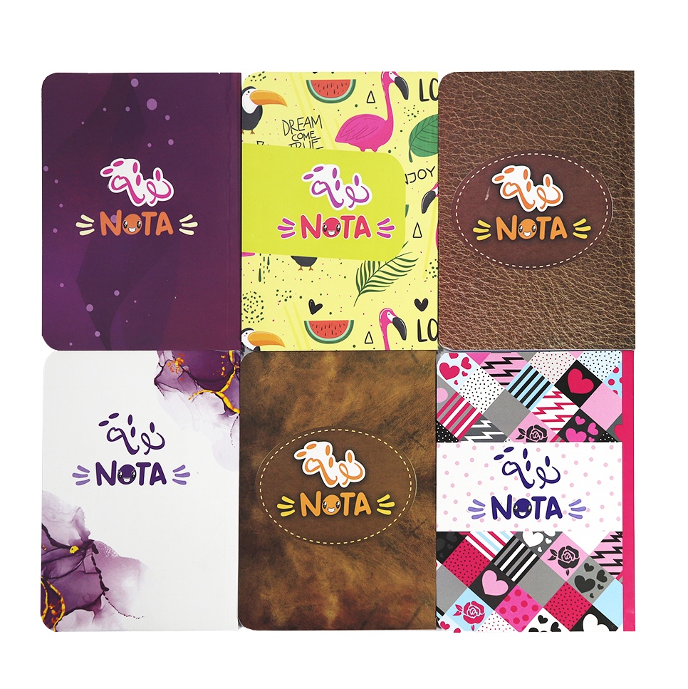 SOBHY Mini Notebook – 70 Sheets – Ruled Paper – 14 × 10 cm