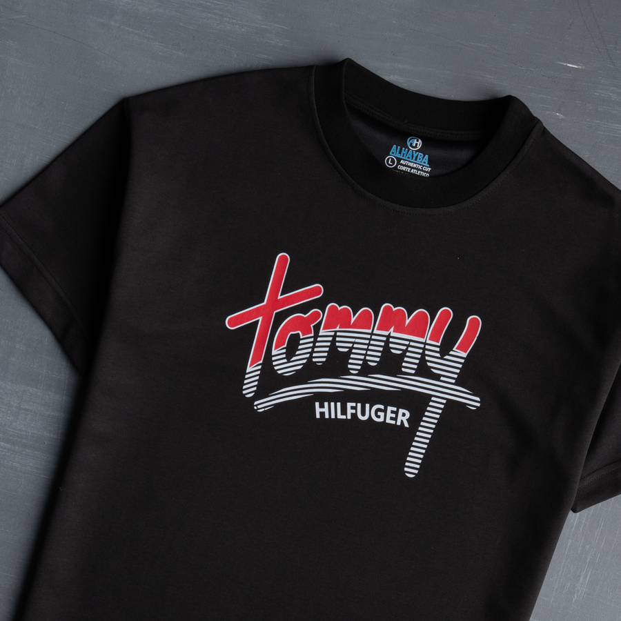تيشرت Tommy إنترلوك قطن Oversize | Unisex