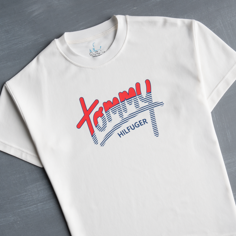 تيشرت Tommy إنترلوك قطن Oversize | Unisex
