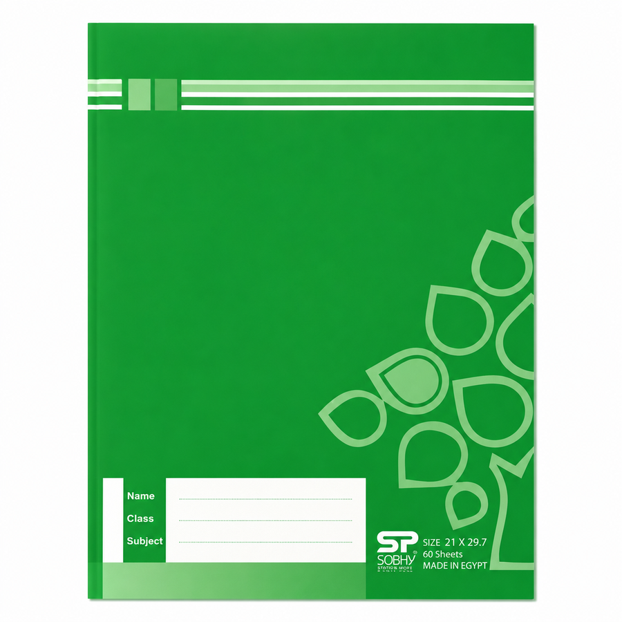 SOBHY Private Schools Sketchbook A4 – 40/60 Sheets– Pack of 10 – Multiple Rulings