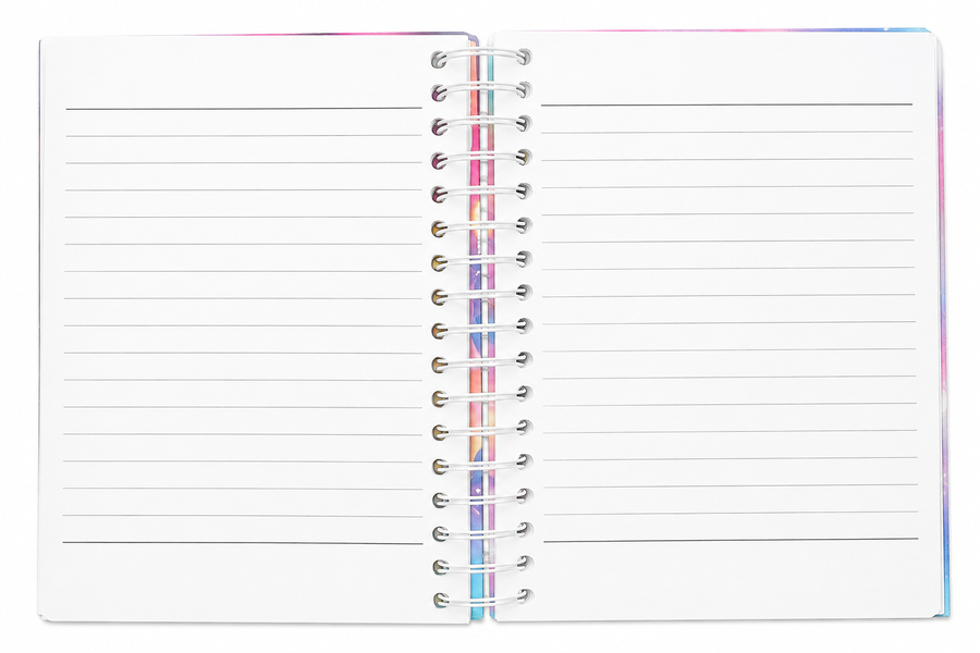 SOBHY Mini Hard Cover Spiral Notebook 11.5×14 cm – 150 Sheets – 70 GSM