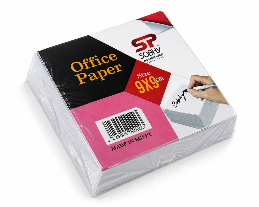 SOBHY Office Paper 9×9 cm – Note Paper