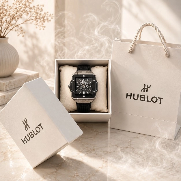 ساعة HUPLOT اسود