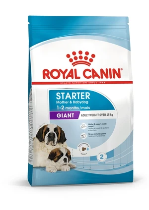 Royal Canin Giant Starter Mother & Babydog (15 KG) - Dry food for giant puppies. Adult weight from 45 KG and over - Mother during gestation and lactation - Weaning puppies up to 2 months
