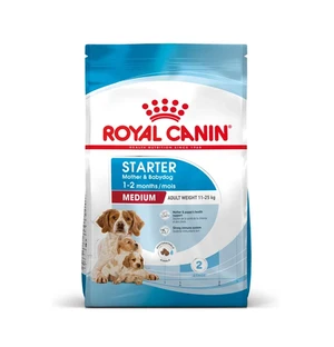 Royal Canin Medium Starter Mother and Babydog (4kg) - for medium dogs - Adult weight between 11 and 25 KG. Mother during gestation and lactation - weaning puppies up to 2 months