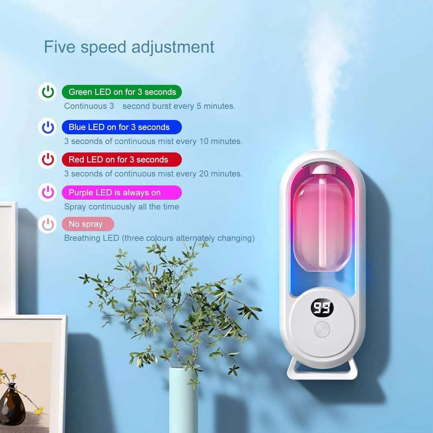 Car Portable Aroma Humidifier Mini-KMINI