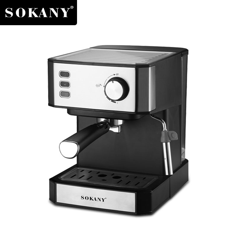 ماكينة قهوة اسبريسو سوكاني 1.5 لتر 850 وات 15 بار موديل SK-04005