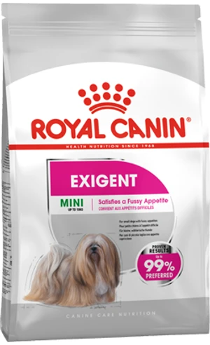 Royal Canin Mini Exigent (3 KG) - Dry food for small dogs up to 10 KG with fussy appetite. Over 10 months