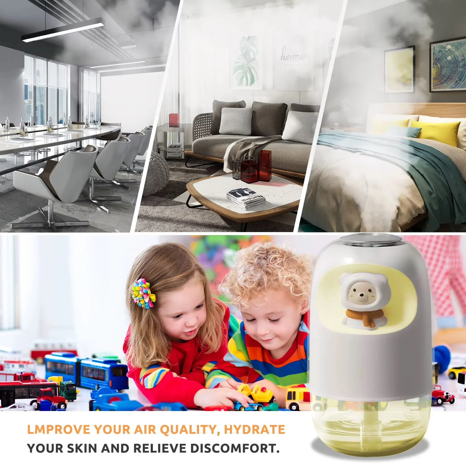 Car Bear Aroma Humidifier-KBA01