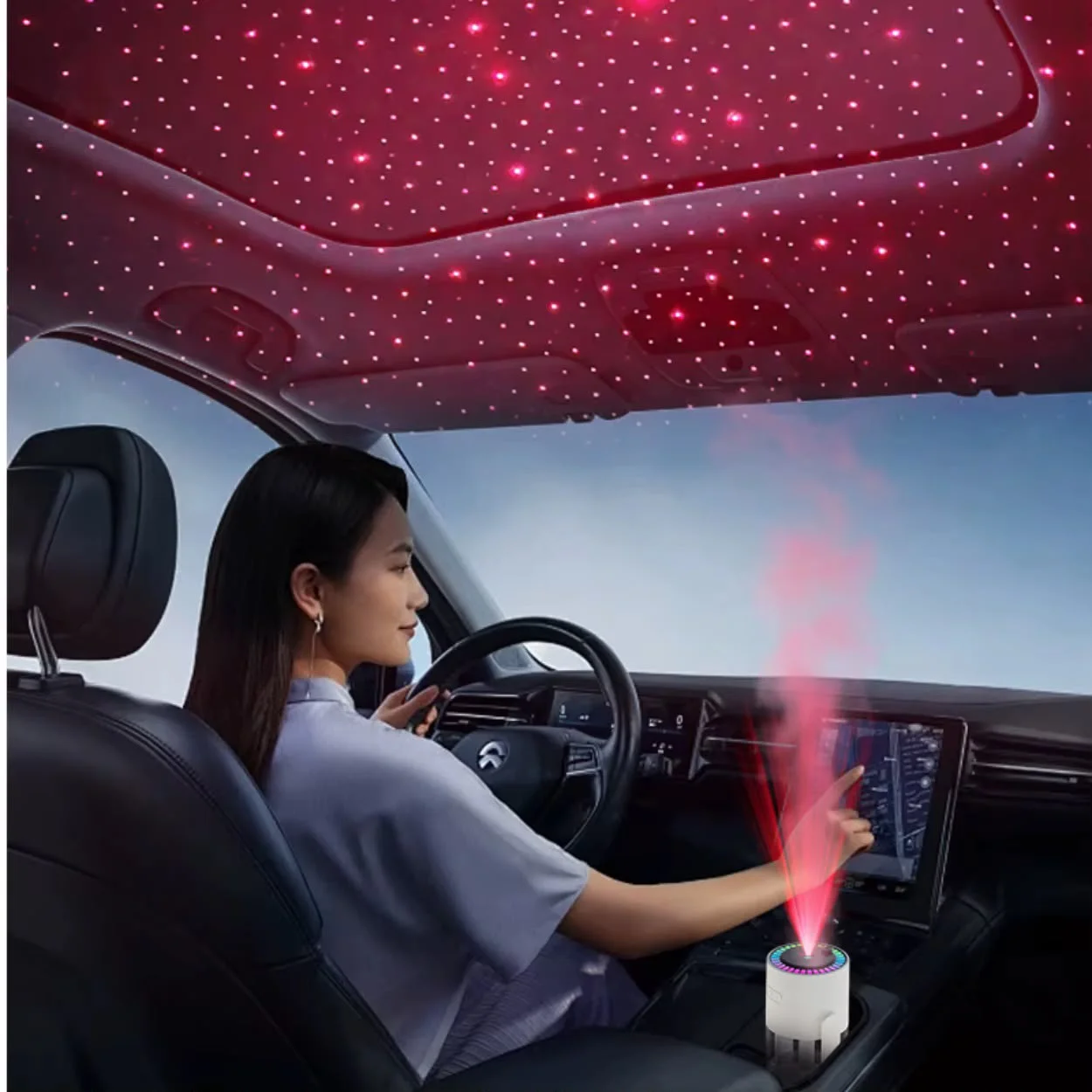 Car Starry Sky Aroma Humidifier-KSS01