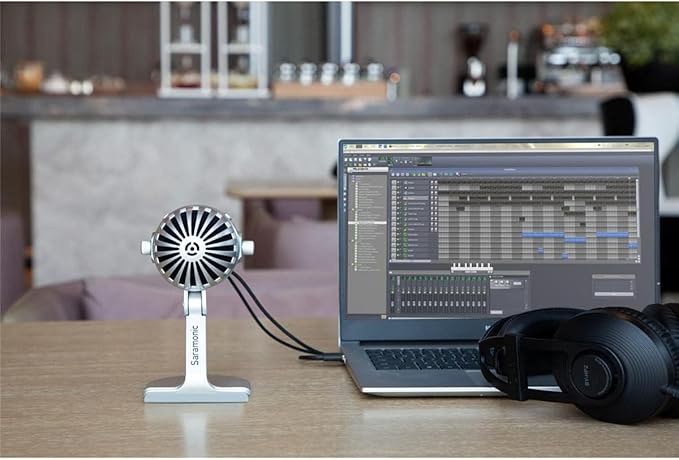 Saramonic SmartMic MTV550 Desktop USB Studio Microphone