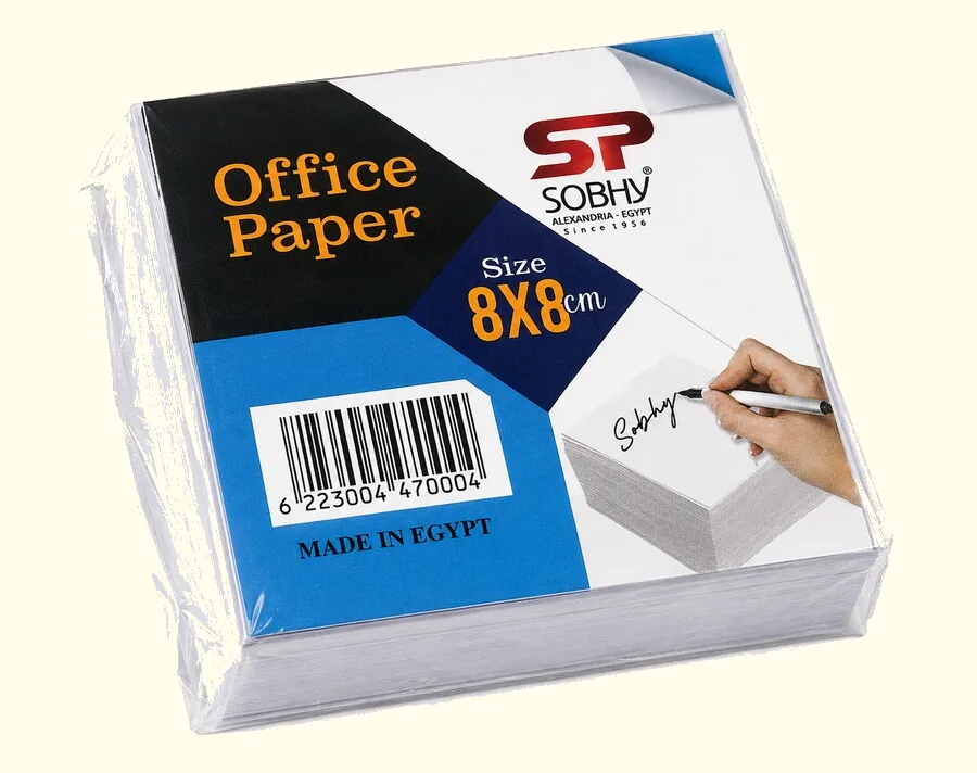 SOBHY Office Paper 8×8 cm – Note Paper