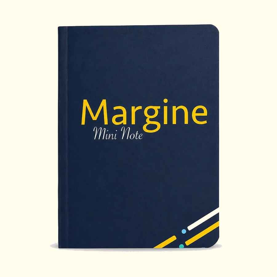 SOBHY Margin Mini Note – 80 Sheets – 14 × 10 cm
