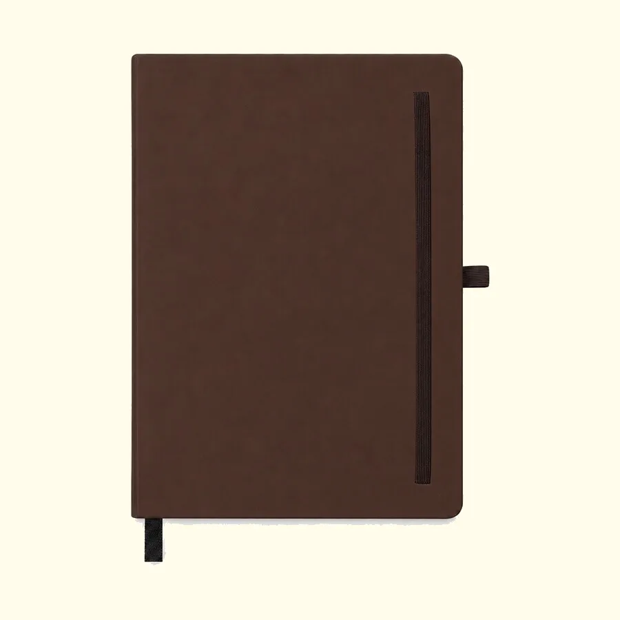 SOBHY A5 Hardcover Notebook – 80 Sheets – Elastic Closure