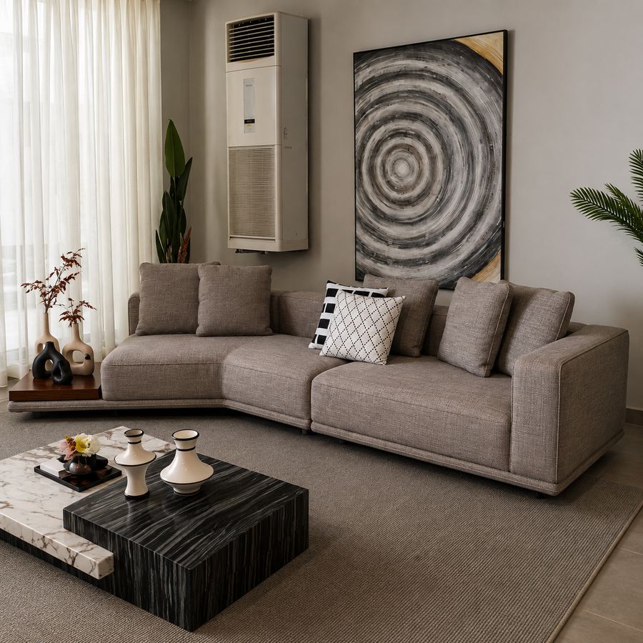 كنبة قماش ايطالي MINOTTI