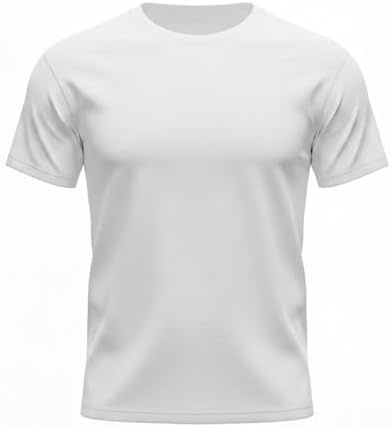 T-Shirt  ابيض واسود سادة