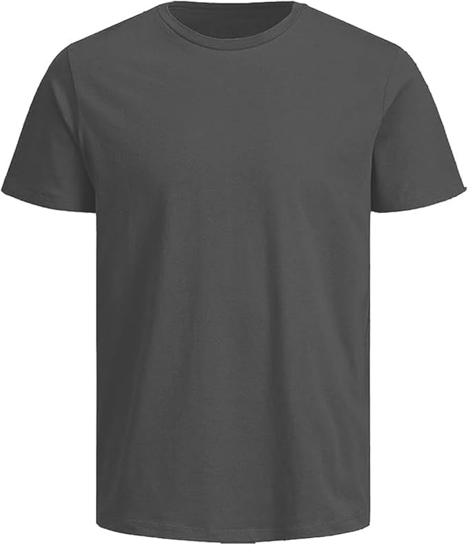 T-Shirt  ابيض واسود سادة