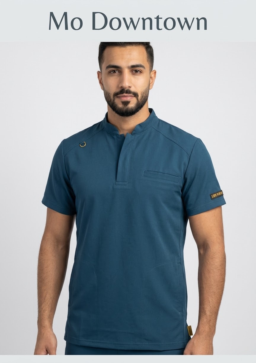Life scrub "half collar 