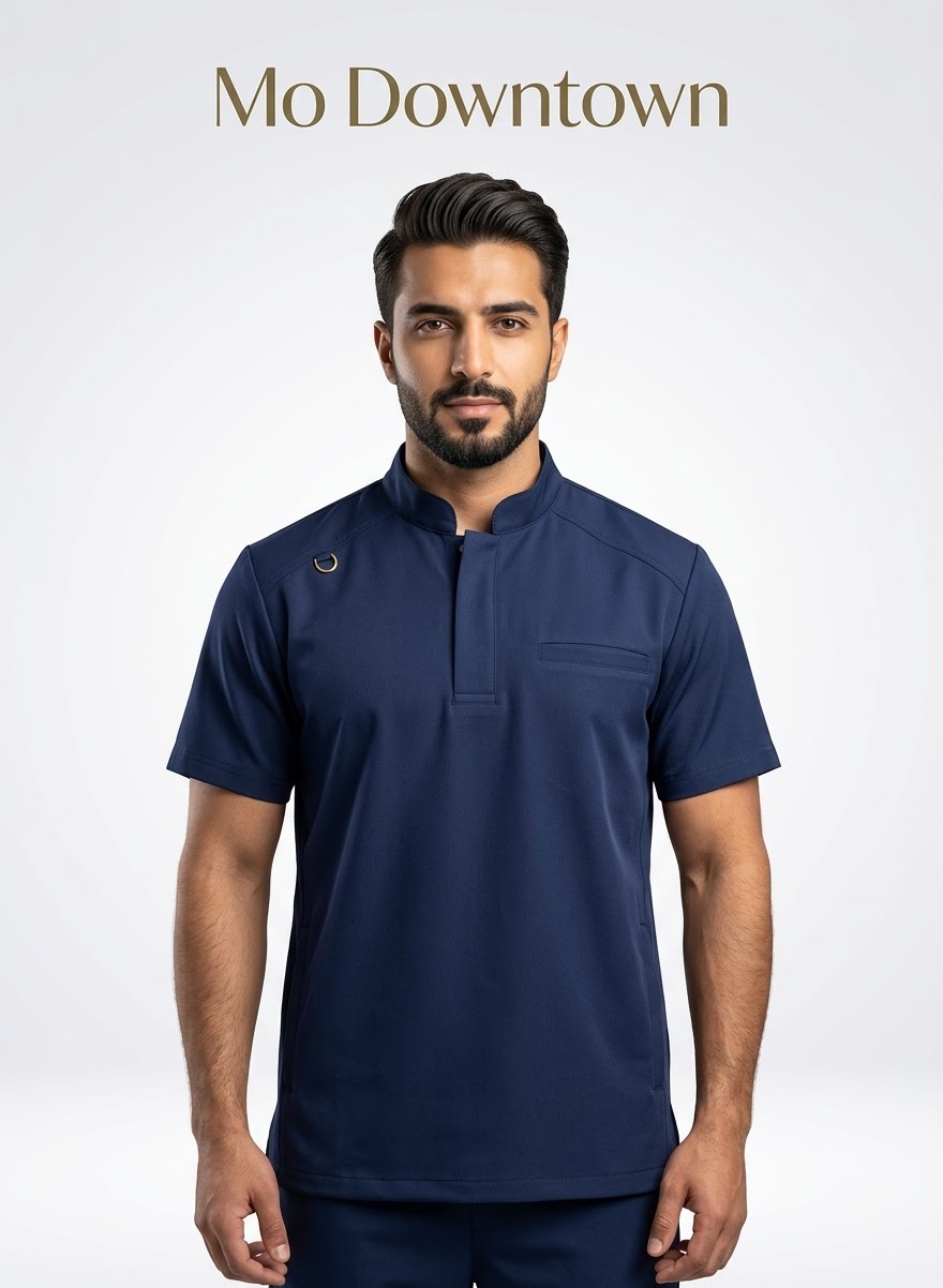 Life scrub "half collar 