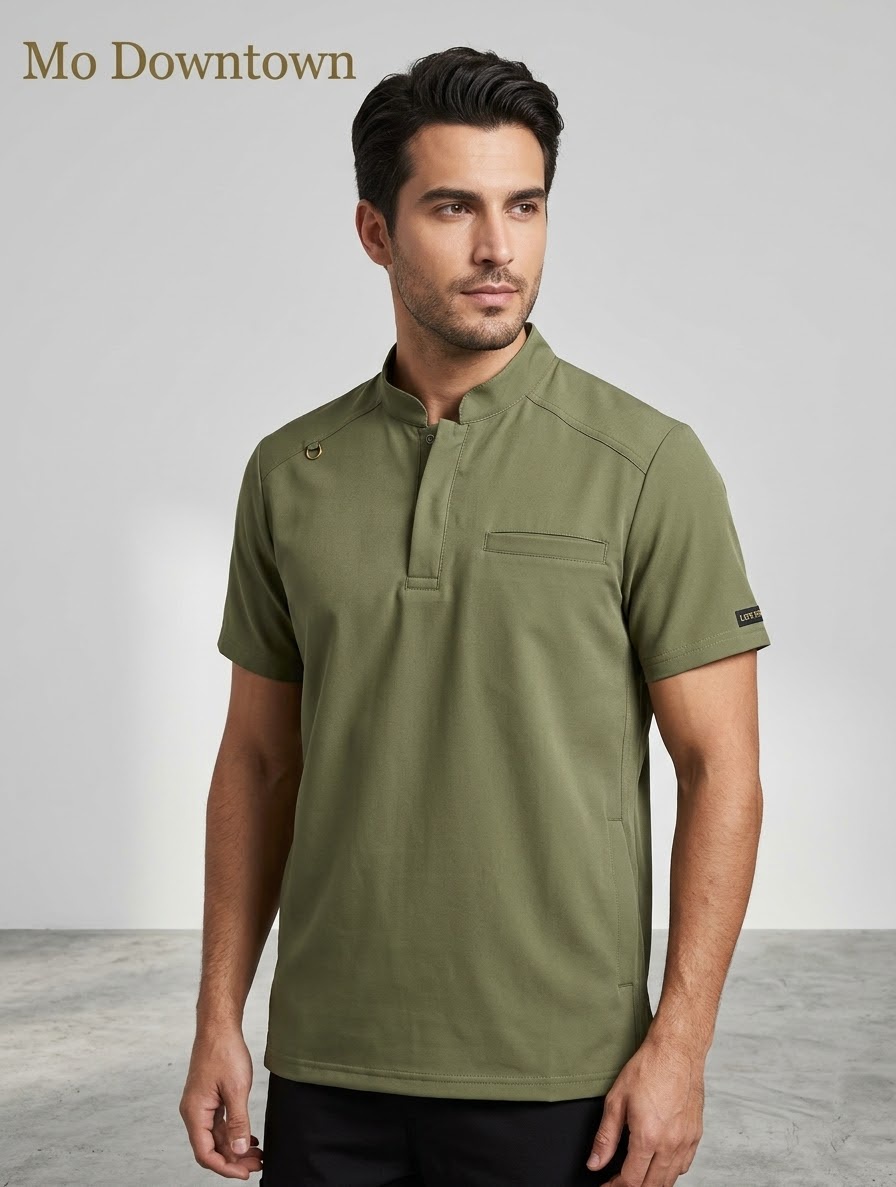Life scrub "half collar 