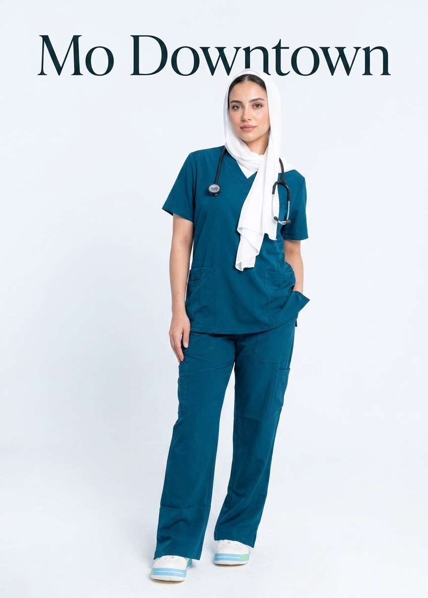 Dr.style "Female style" (short cut)  scrub 