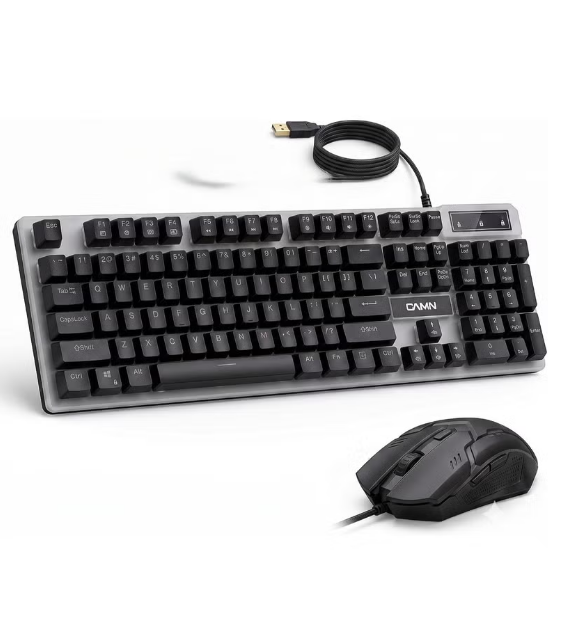 DAMN DD953 RGB Gaming Keyboard and Mouse Combo – Wired USB Set