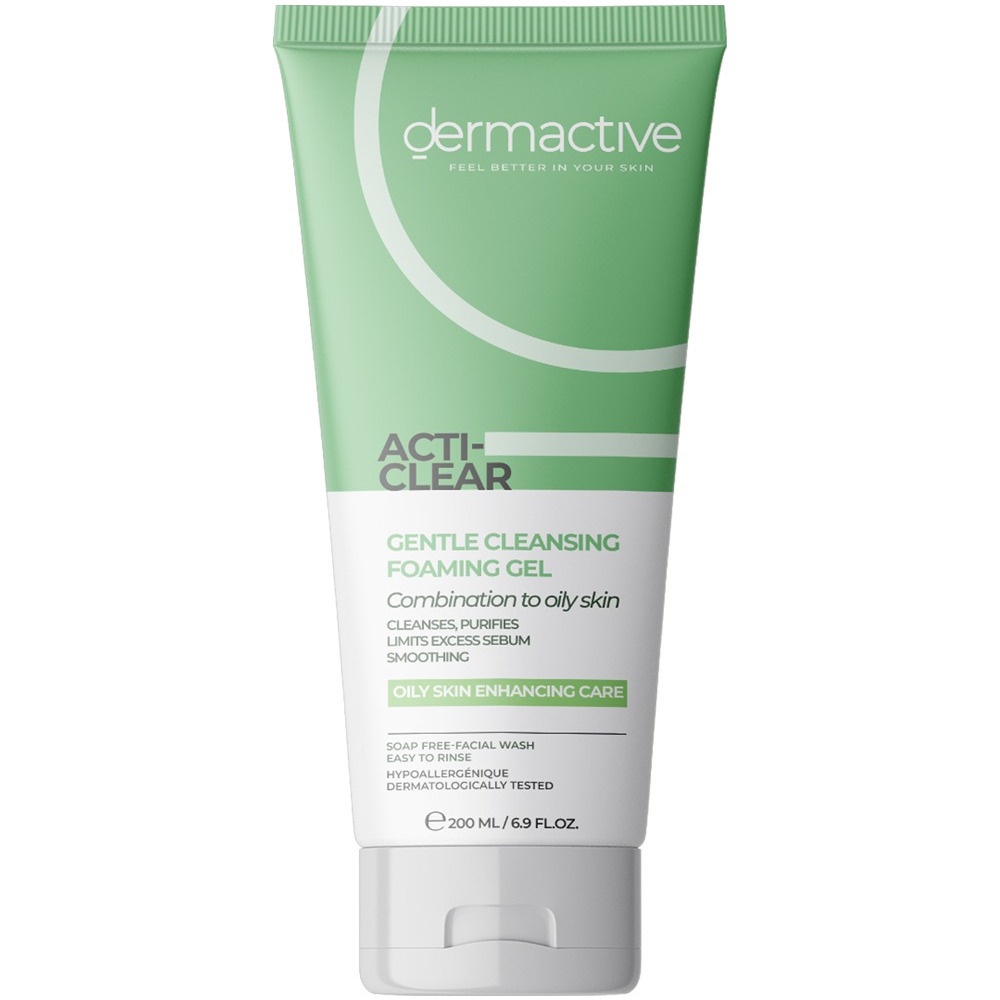 Dermactive acti clear gentle cleansing foaming gel