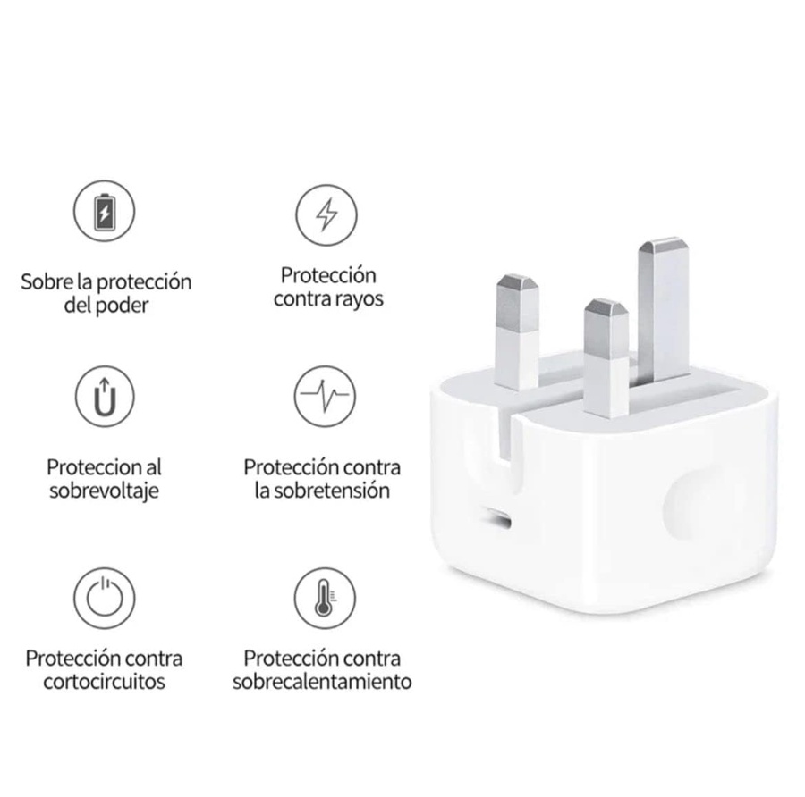 Apple 20W USB-C Power Adapter-A2344 (ضمان 12 شهر)