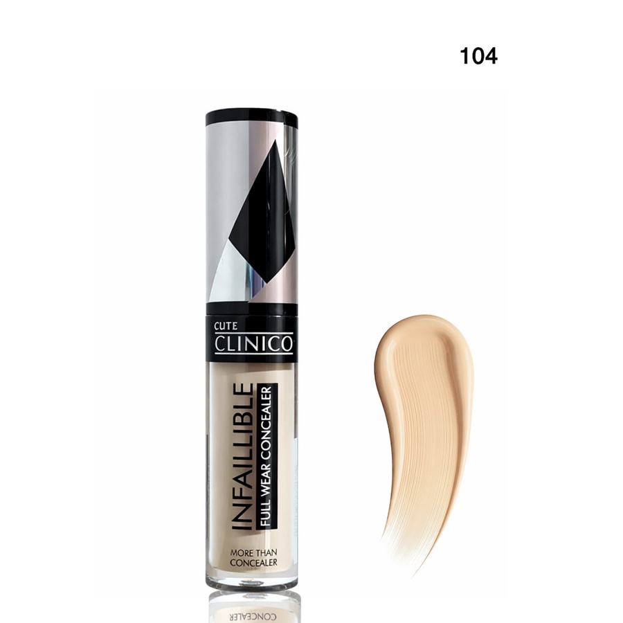 كونسيلر كيوت كلينيكو إنفاليبل للتغطية الكاملة – Cute Clinico Infaillible Concealer