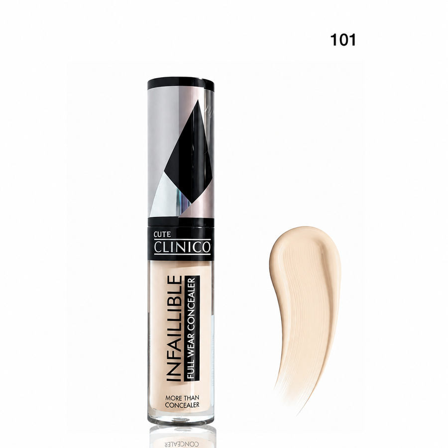كونسيلر كيوت كلينيكو إنفاليبل للتغطية الكاملة – Cute Clinico Infaillible Concealer
