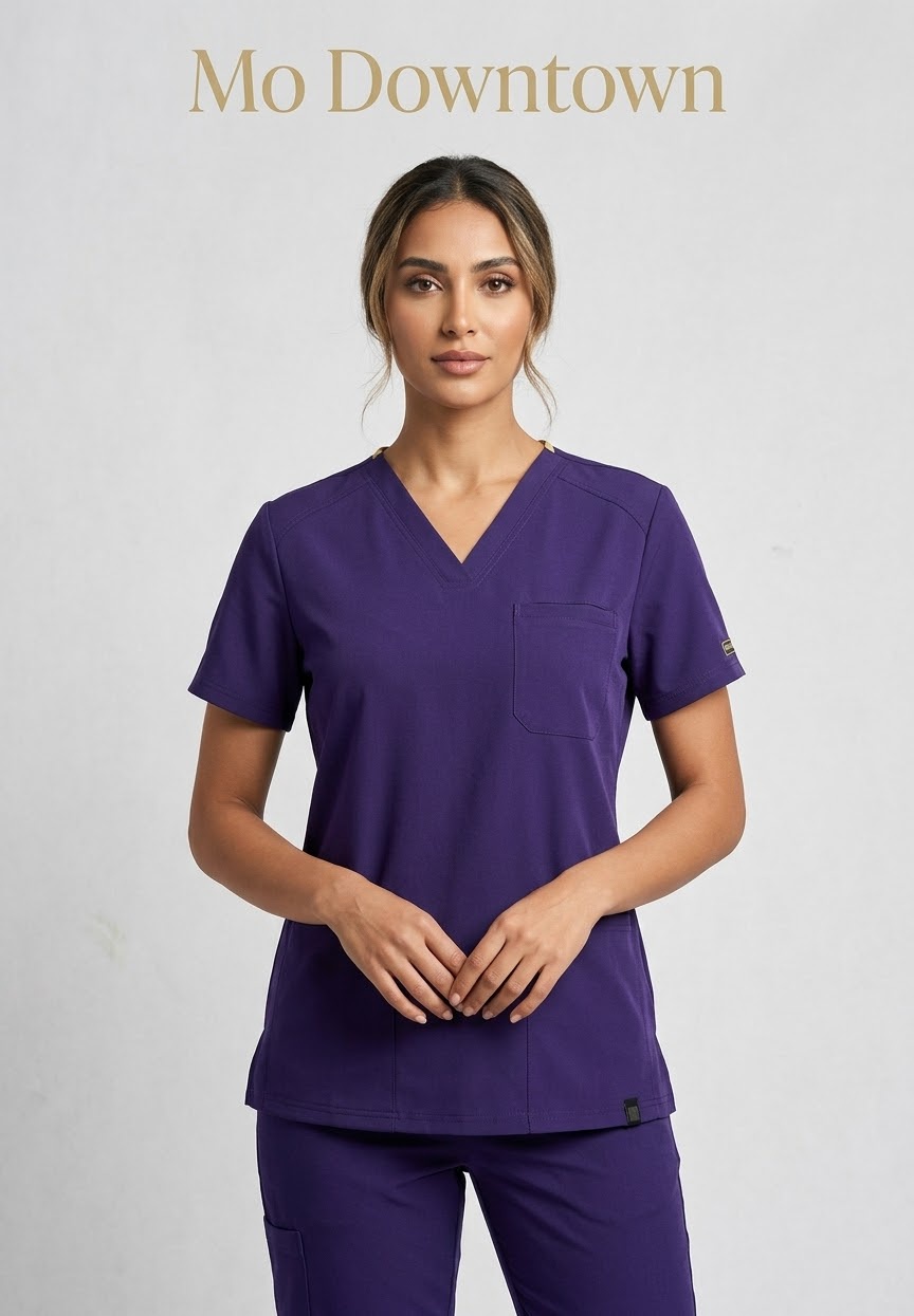  Royal gold female style scrub 