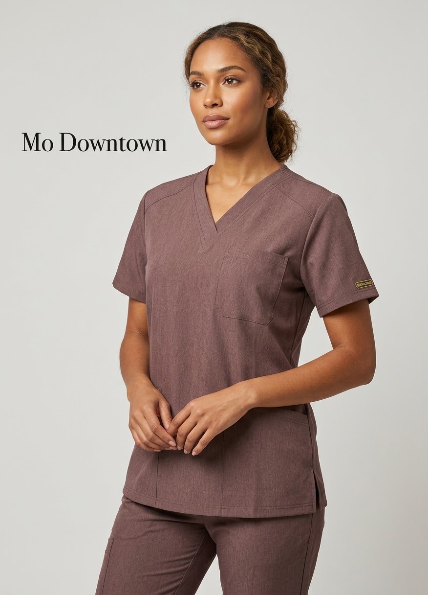  Royal gold female style scrub 