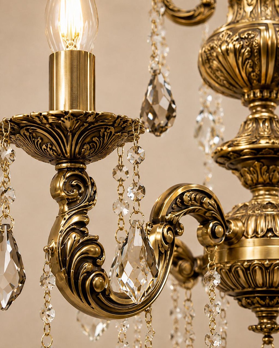 BRASS CHANDELIERS