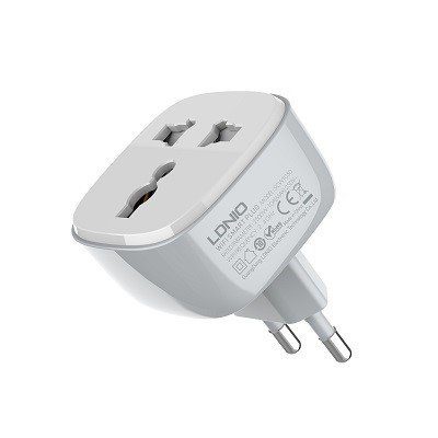 لادنيو سمارت باور بلج 2500وات- LDNIO Smart Power Plug (2500W) - SCW1050 
