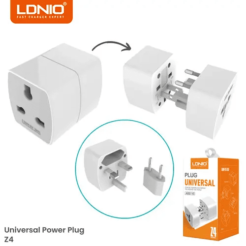 لادنيو بلج يونيفرسال تشارجر - LDNIO Plug Universal Charger Model: Z4
